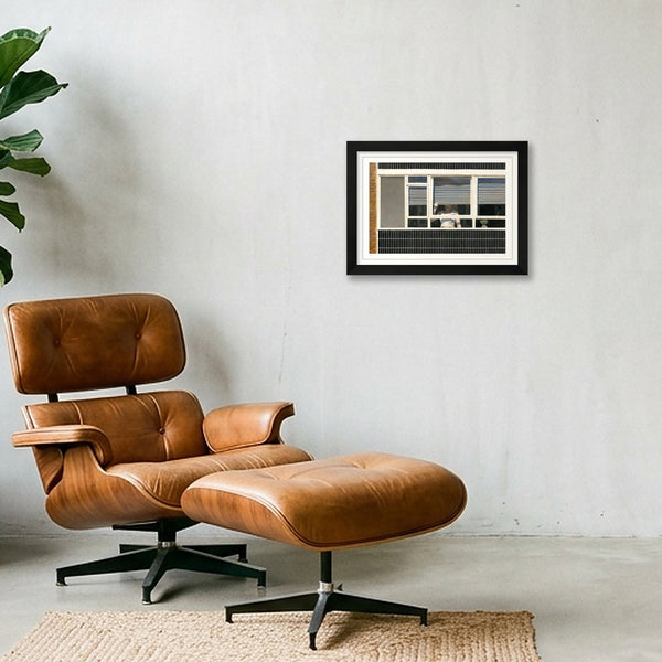 South Facing II — A4 (30×21cm, 12×8") Black Frame