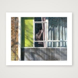 East Window — 50×40cm, 20×16
