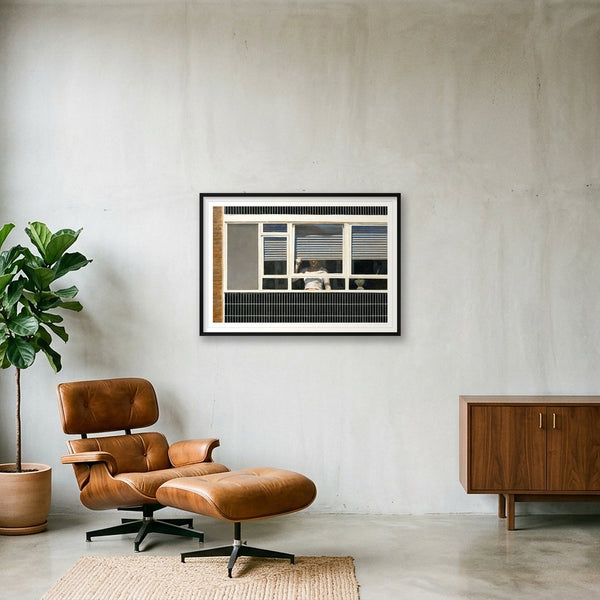 South Facing II — 100×70cm, 39×28" Black Frame