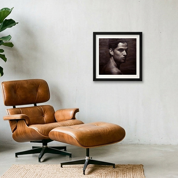Ataraxia — 30×30cm, 12×12" Black Frame