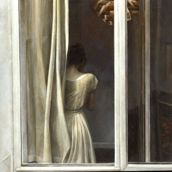 Girll by a Window - After Hammershoi