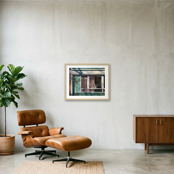 Sakura Falls — 50×40cm, 20×16" Oak Frame