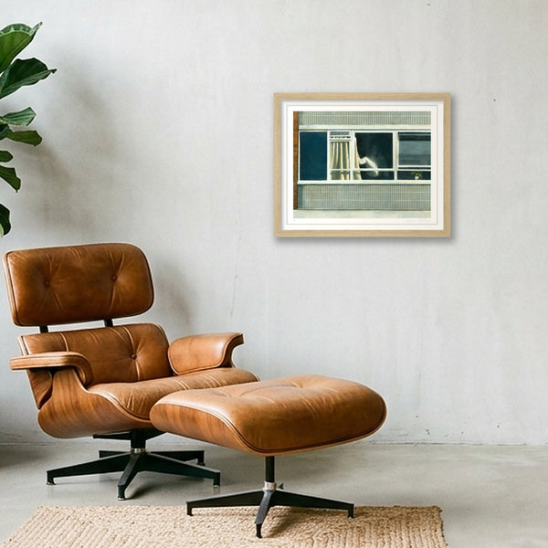 White Light — 35×28cm, 14×11" Oak Frame