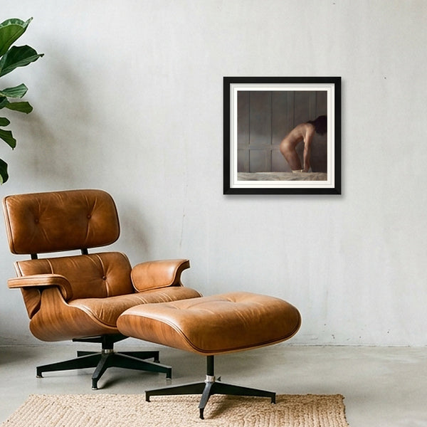 One Reckless Soul — 30×30cm, 12×12" Black Frame