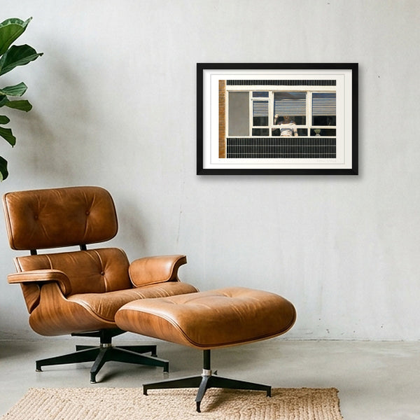 South Facing II — 45×30cm, 18×12" Black Frame