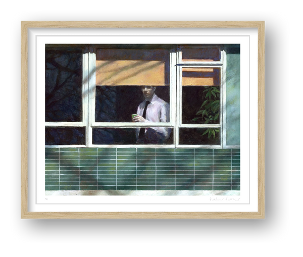 Morning Joe — framed