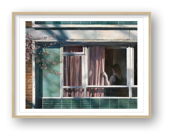 Sakura Falls — framed