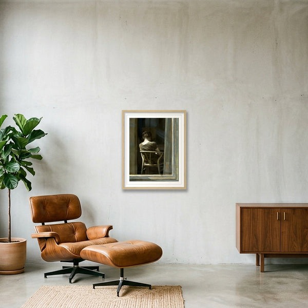 Algorithm II — 40×50cm, 16×20" Oak Frame