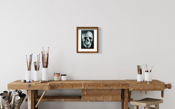 SKULL- FOR THE LOVE OF DOG - original artwork