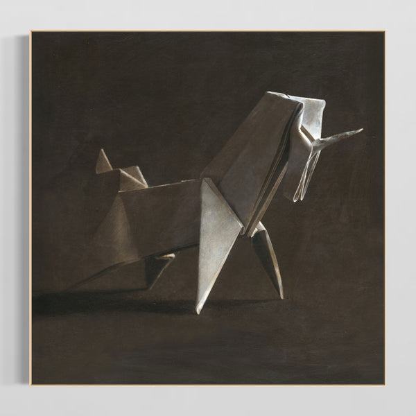 ORIGAMI UNICORN - Special Limited Edition Hand-Embellished Print