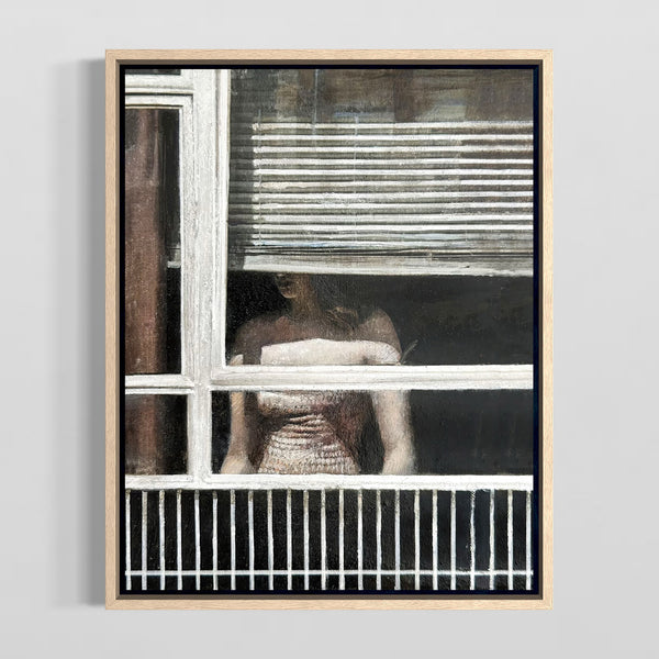 WINDOW II - Special Limited Edition Hand-Embellished Print