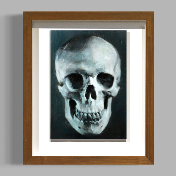 SKULL- FOR THE LOVE OF DOG - original artwork