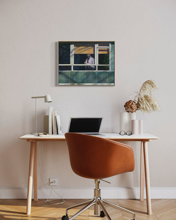 MORNING JOE - Special Limited Edition Hand-Embellished Print