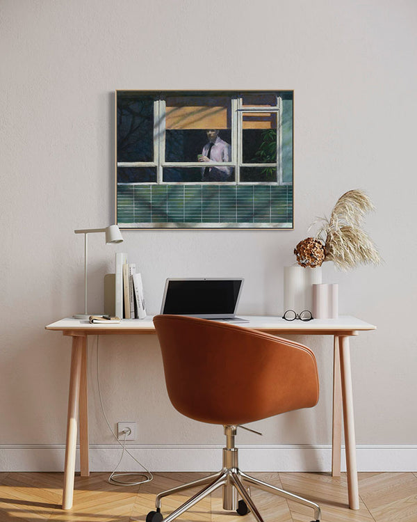 MORNING JOE - Special Limited Edition Hand-Embellished Print