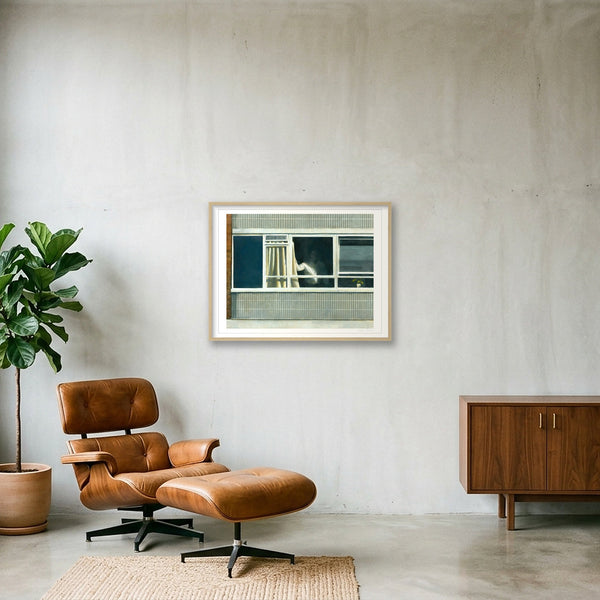 White Light — 80×60cm, 31×24" Oak Frame
