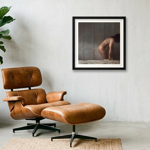 One Reckless Soul — 40×40cm, 16×16" Black Frame