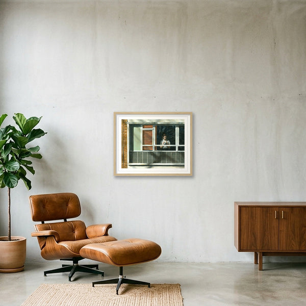 Morning Jo — 50×40cm, 20×16" Oak Frame
