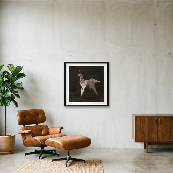 Replicant II — 50×50cm, 20×20" Black Frame